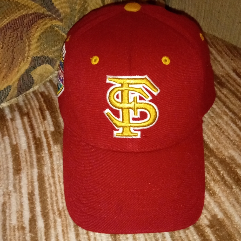 Florida State Seminoles 2004 champs bowl Zephyr fitted hat vintage